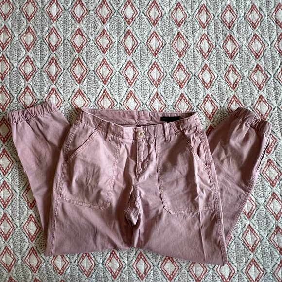 Banana Republic Slim Utility Pant Dusty Pink Size 2 - Picture 4 of 11